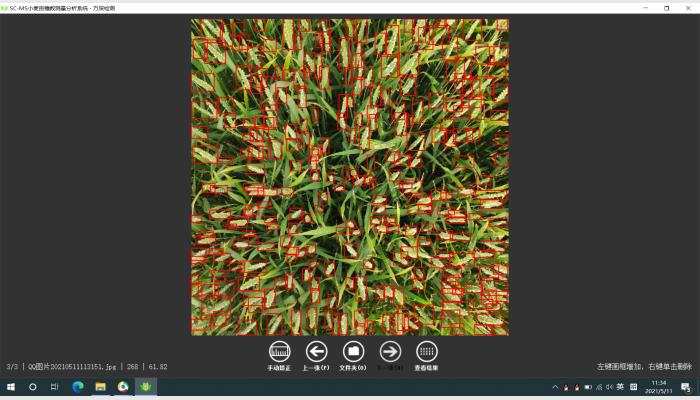 萬深SC-MS增強型Ai智能小麥畝穗數測量分析儀